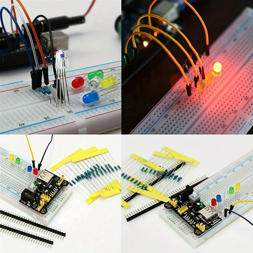 طقم Arduino R3 كامل 830 قطعة مع علبة